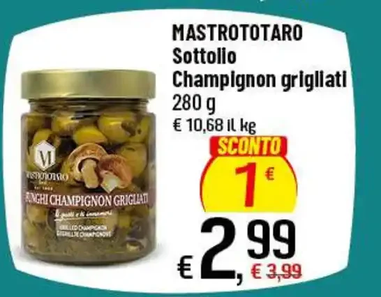 Champignon grigliati