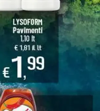 Detergente pavimenti