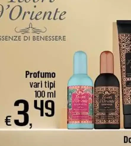 Profumo Tesori d'Oriente