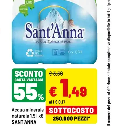 Acqua minerale naturale