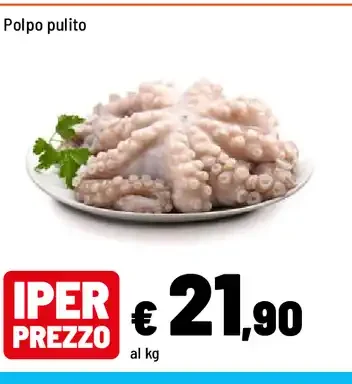 Polpo pulito
