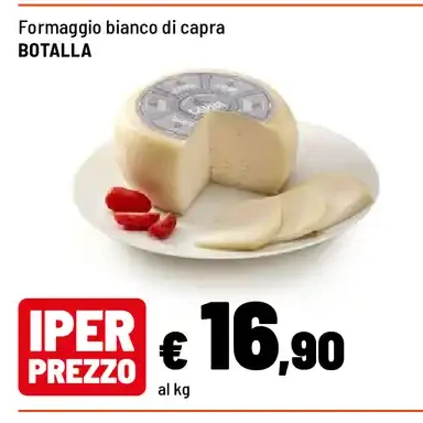 Formaggio bianco di capra
