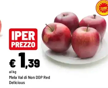 Mela Val di Non Red Delicious