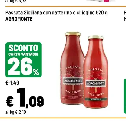 Passata siciliana con datterino o ciliegino