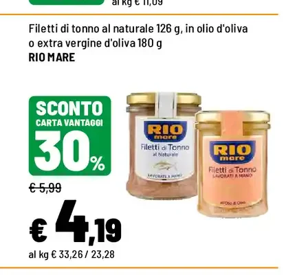 Filetti di tonno