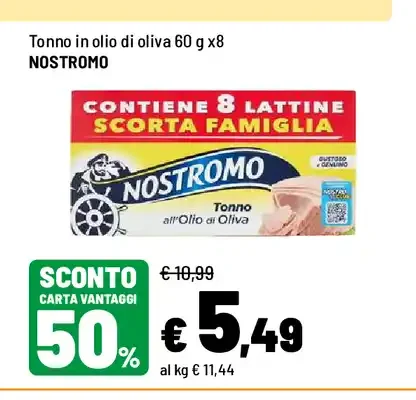 Tonno in olio di oliva
