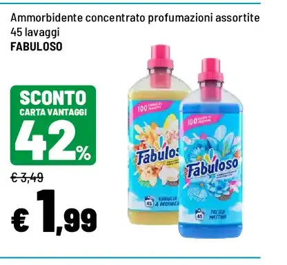 Ammorbidente concentrato Fabuloso