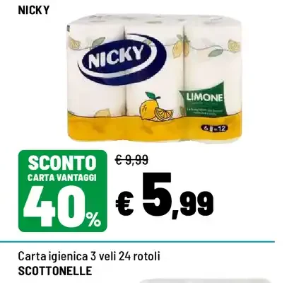 Carta casa Nicky