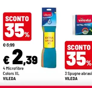 Microfibre Colors XL Vileda