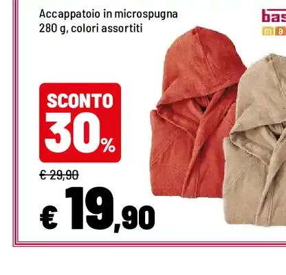 Accappatoio in microspugna Bassetti