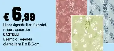 Linea Agende fiori Classici