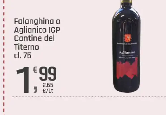 Falanghina o Aglianico IGP Cantine del Tiferno