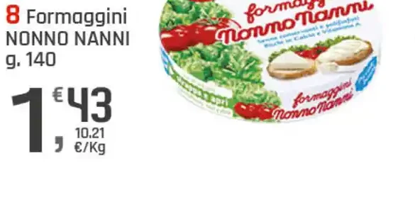 Formaggini Nonno Nanni