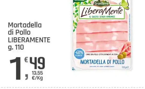 Mortadella di Pollo Liberamente