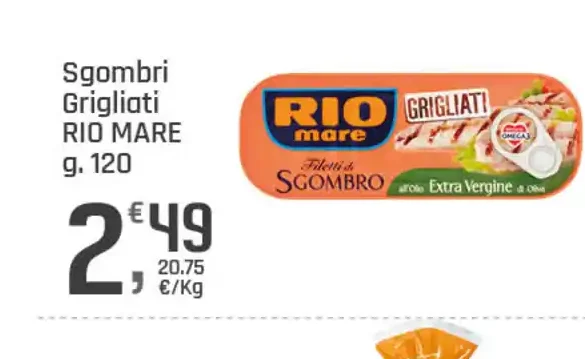 Sgombri Grigliati Rio Mare