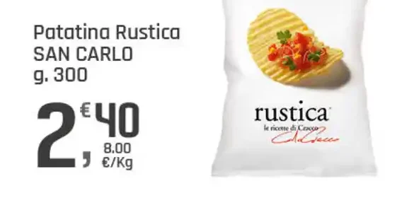 Patatina Rustica San Carlo