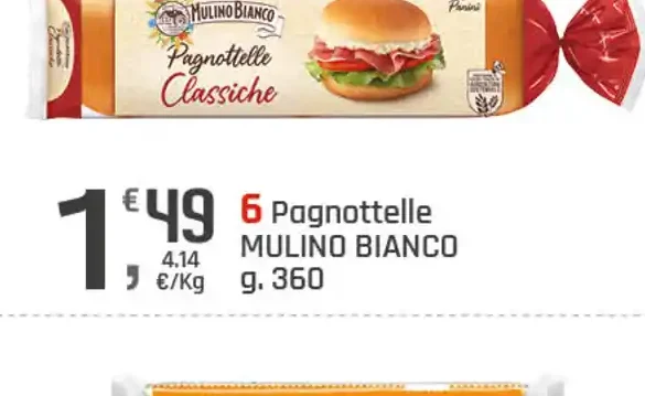 Pagnotte Classiche Mulino Bianco