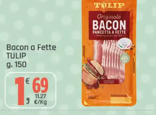 Bacon a fette