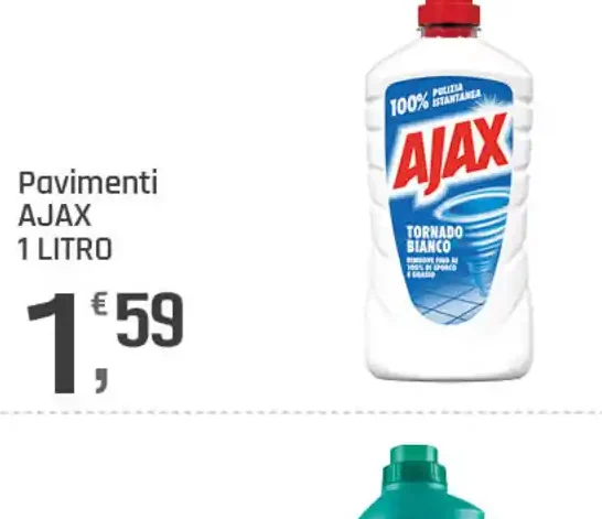 Detergente pavimenti Ajax