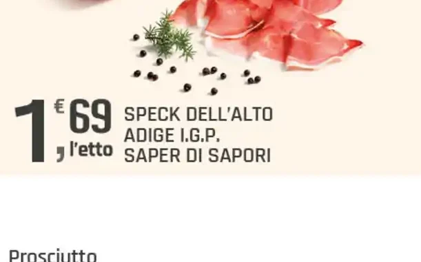 Speck dell'Alto Adige IGP