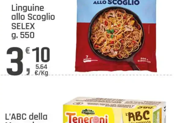 Linguine allo scoglio Selex