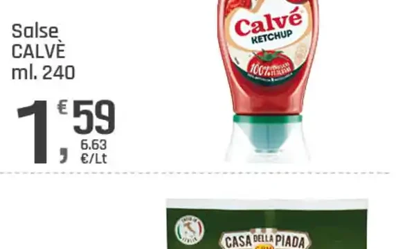 Salsa ketchup Calvé