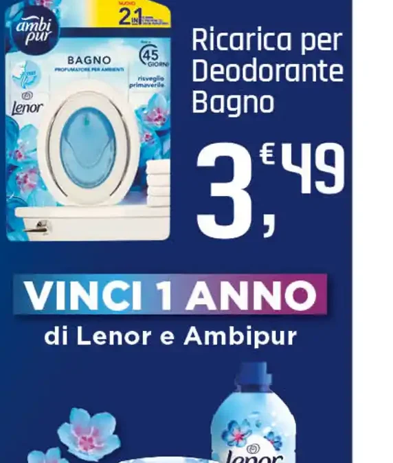 Ricarica deodorante bagno