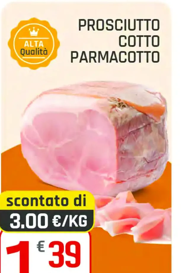 Prosciutto cotto Parmacotto