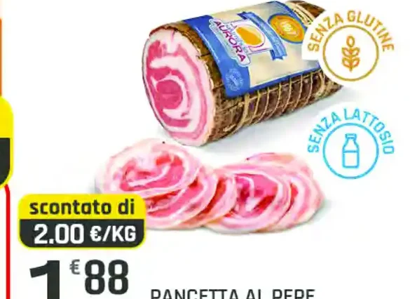 Pancetta al pepe Aurora