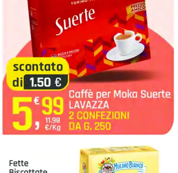Caffè per moka Suerte Lavazza