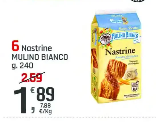 Nastrine Mulino Bianco