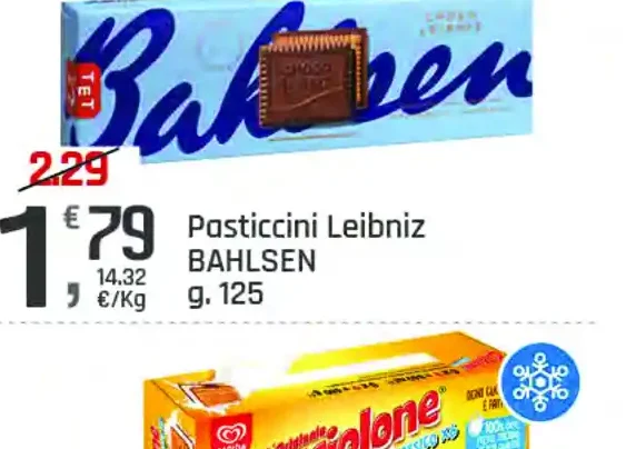Pasticcini Leibniz Bahlsen