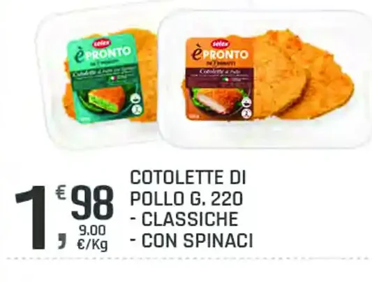 Cotolette di pollo