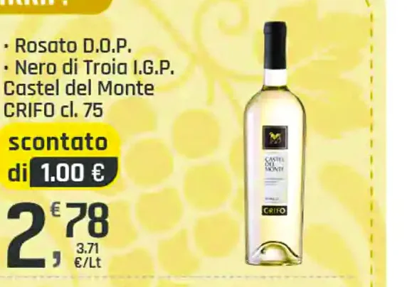 Rosato DOP / Nero di Troia IGP