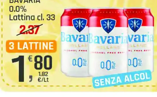 Birra analcolica Bavaria