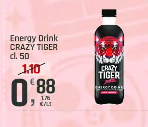 Energy drink Crazy Tiger