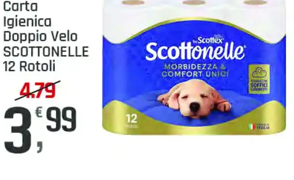 Carta igienica Scottonelle