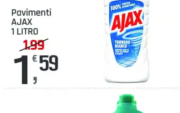 Detergente pavimenti Ajax
