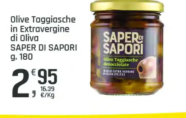 Olive taggiasche in extravergine di oliva