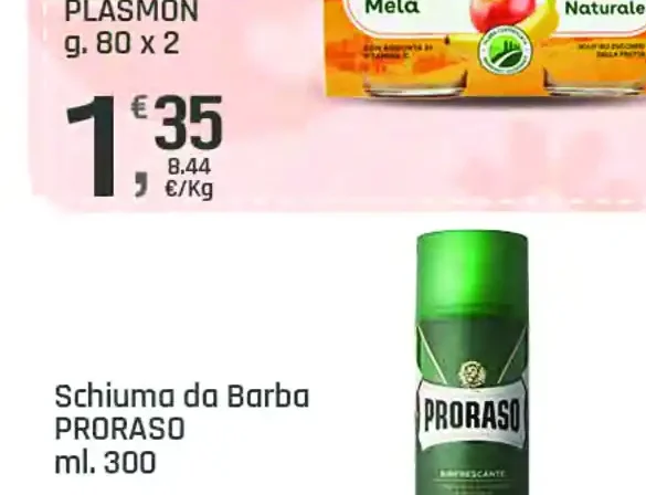 Omogeneizzati di frutta