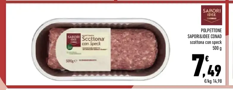 Polpettone Scottona con speck