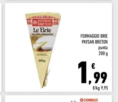Formaggio Brie Paysan Breton