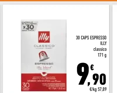 Capsule espresso classico Illy