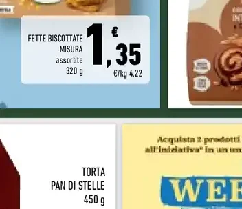Fette biscottate Misura