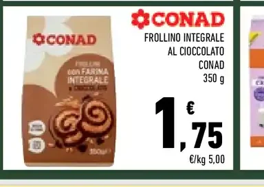 Frollino integrale al cioccolato