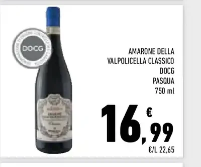 Amarone della Valpolicella Classico DOCG Pasqua