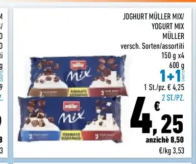 Müller Mix Joghurt