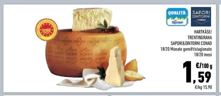 Formaggio grana stagionato