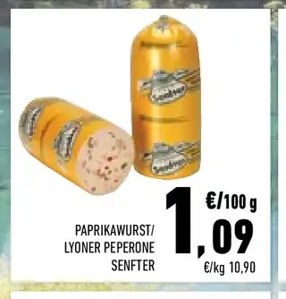 Wurstel peperone