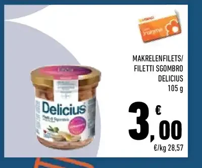 Filetti sgombro Delicius